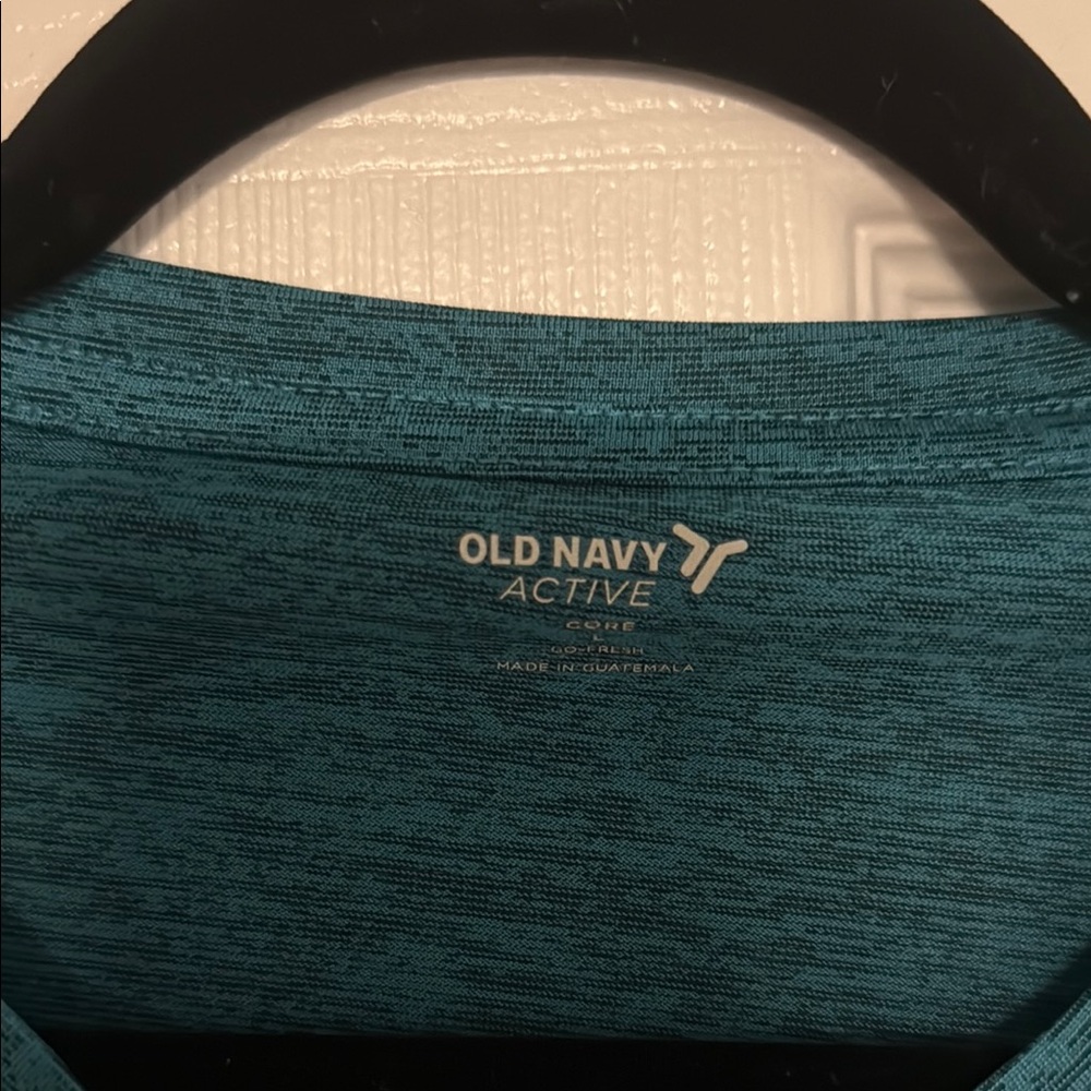 Old Navy Gym Active Turquoise Top